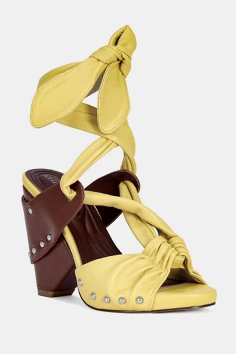 Azalea Wang Aruba Block Sandal