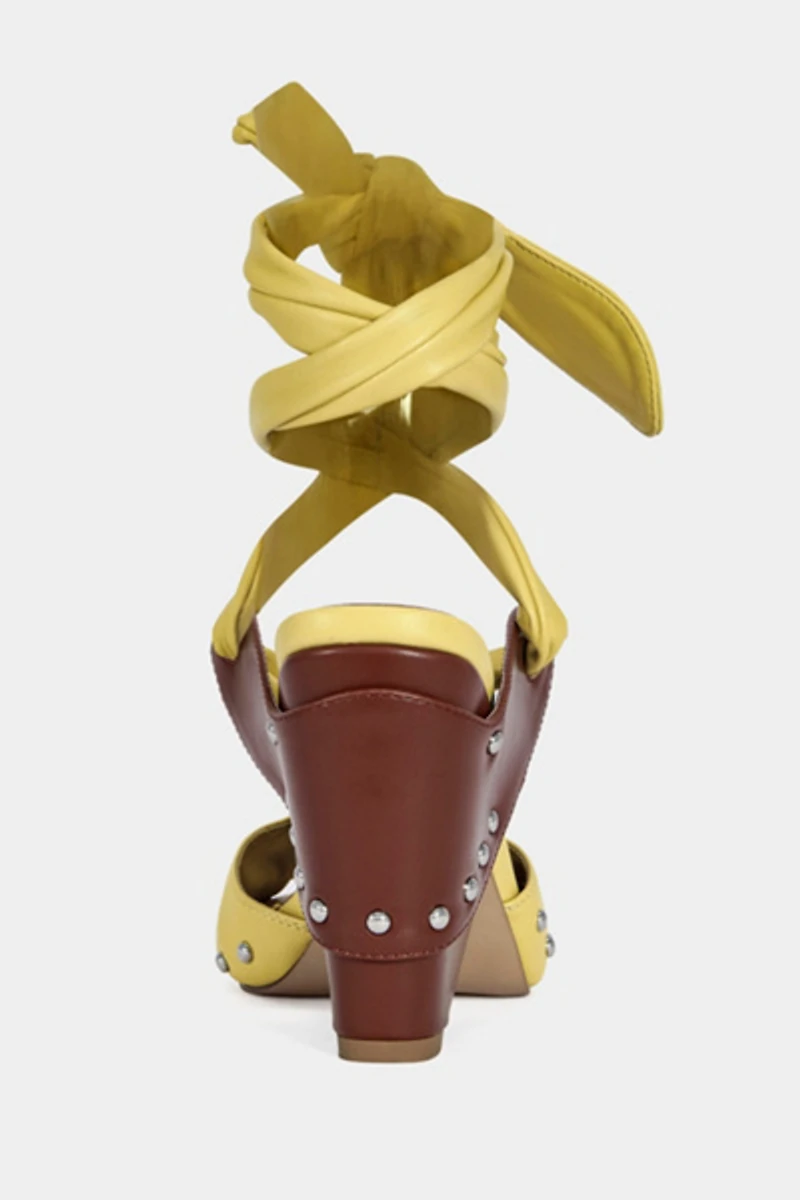 Azalea Wang Aruba Block Sandal