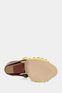 Azalea Wang Aruba Block Sandal