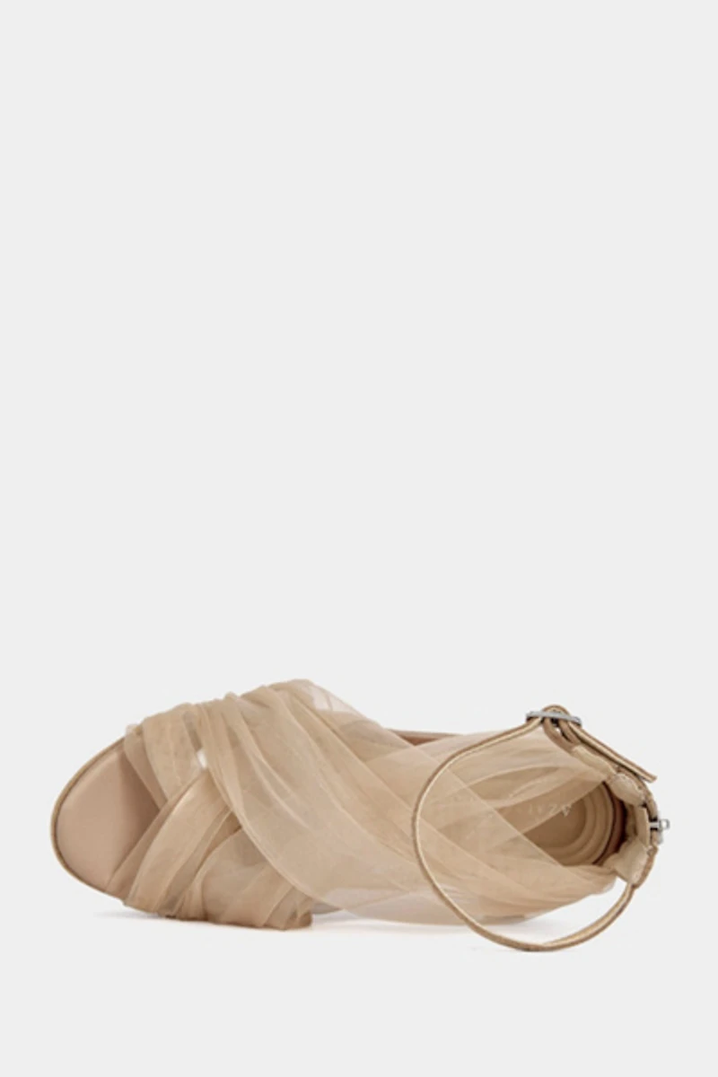 Azalea Wang Ballerine Wedge Sandal