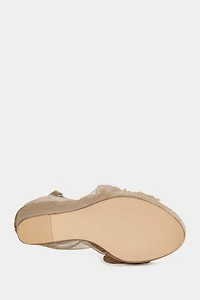 Azalea Wang Ballerine Wedge Sandal