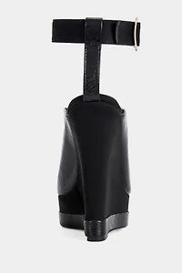 Azalea Wang Tana Platform Wedge Sandal