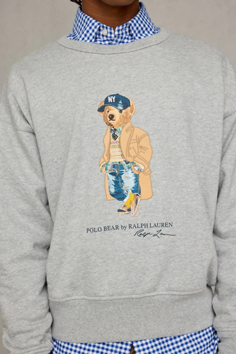 Polo Ralph Lauren Litchfield Bear Graphic Crewneck Sweatshirt