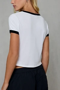 ILY New York Graphic Ringer Tee