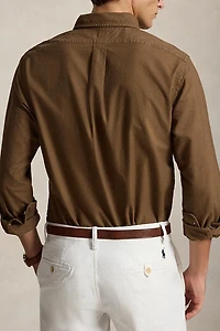 Polo Ralph Lauren Garment Dyed Oxford Long Sleeve Shirt