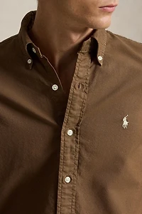 Polo Ralph Lauren Garment Dyed Oxford Long Sleeve Shirt