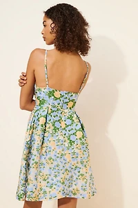 Sister Jane Dream Marigold Jacquard Mini Dress