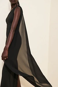 Lulu's Murray One-Shoulder Maxi Dress