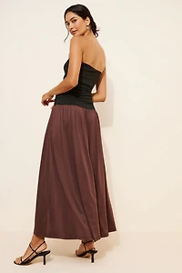 Nia Santal Drop Waist Maxi Dress