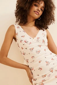 MinkPink Sabine Ruffled Mesh Mini Dress