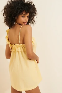 Celandine Ruffle Swing Mini Dress
