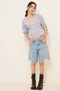 Motel Kadeka Puff-Sleeve Shirt