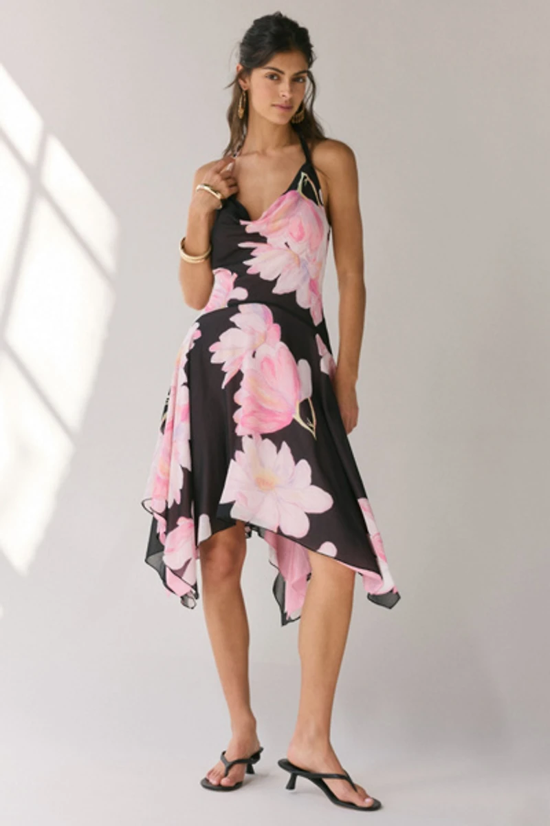 Camilla Halter Midi Dress