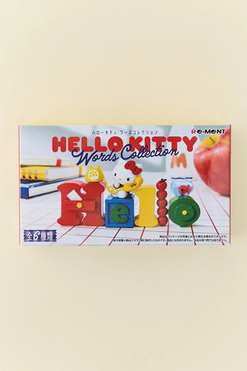 Re-Ment Sanrio Hello Kitty Words Collection Blind Box Figure