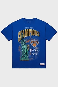 Mitchell & Ness NBA New York Knicks City Graphic Tee