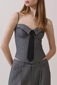 Personal Code Freya Neck Tie Cami Top