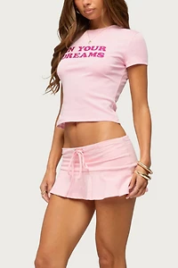 Edikted Your Dreams Peplum Skort