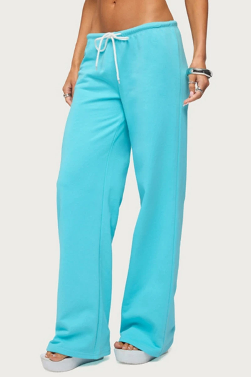 Edikted Callista Straight Leg Sweatpants
