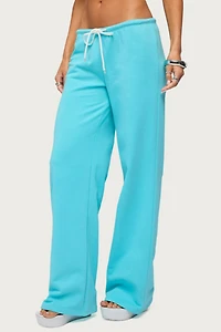 Edikted Callista Straight Leg Sweatpants