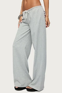 Edikted Uk Low Rise Sweatpants