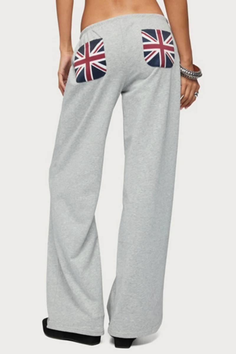 Edikted Uk Low Rise Sweatpants
