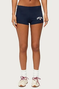 Edikted England Girl Micro Shorts