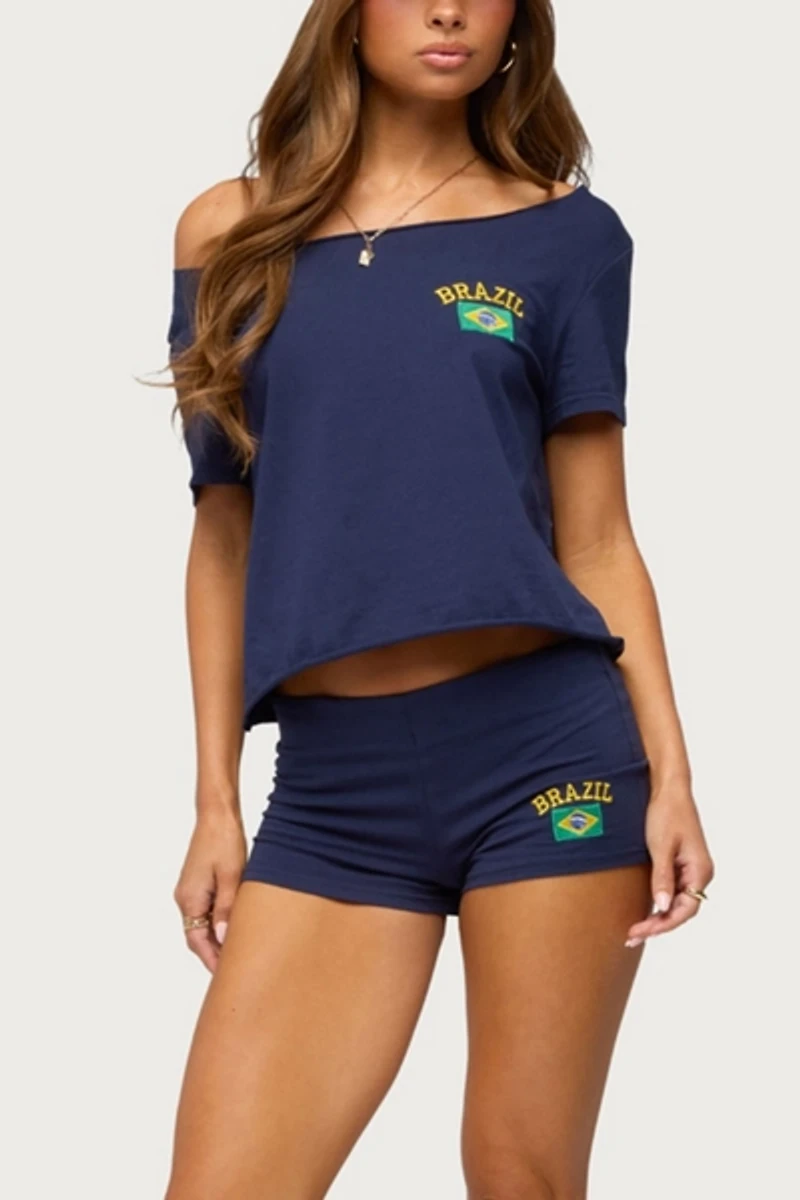 Edikted Brazilian Babe Low Rise Micro Shorts