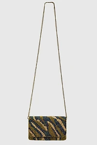Beaded Mini Clutch Purse