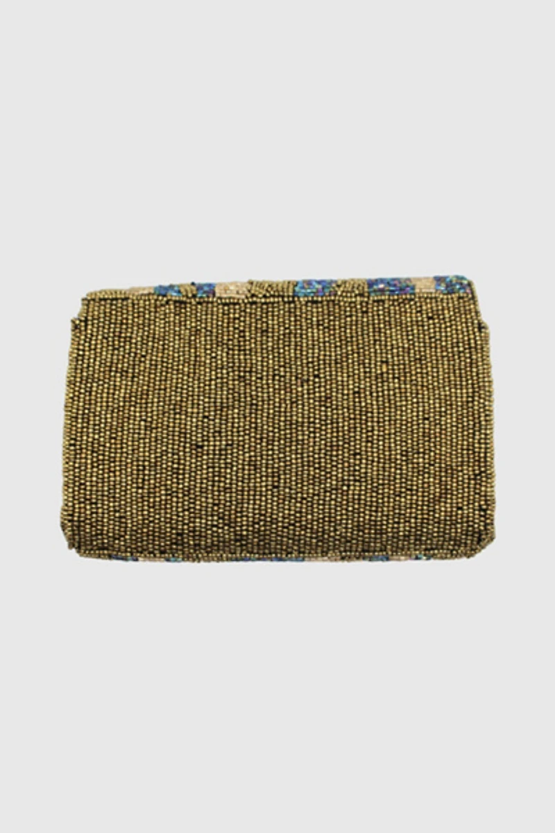 Beaded Mini Clutch Purse