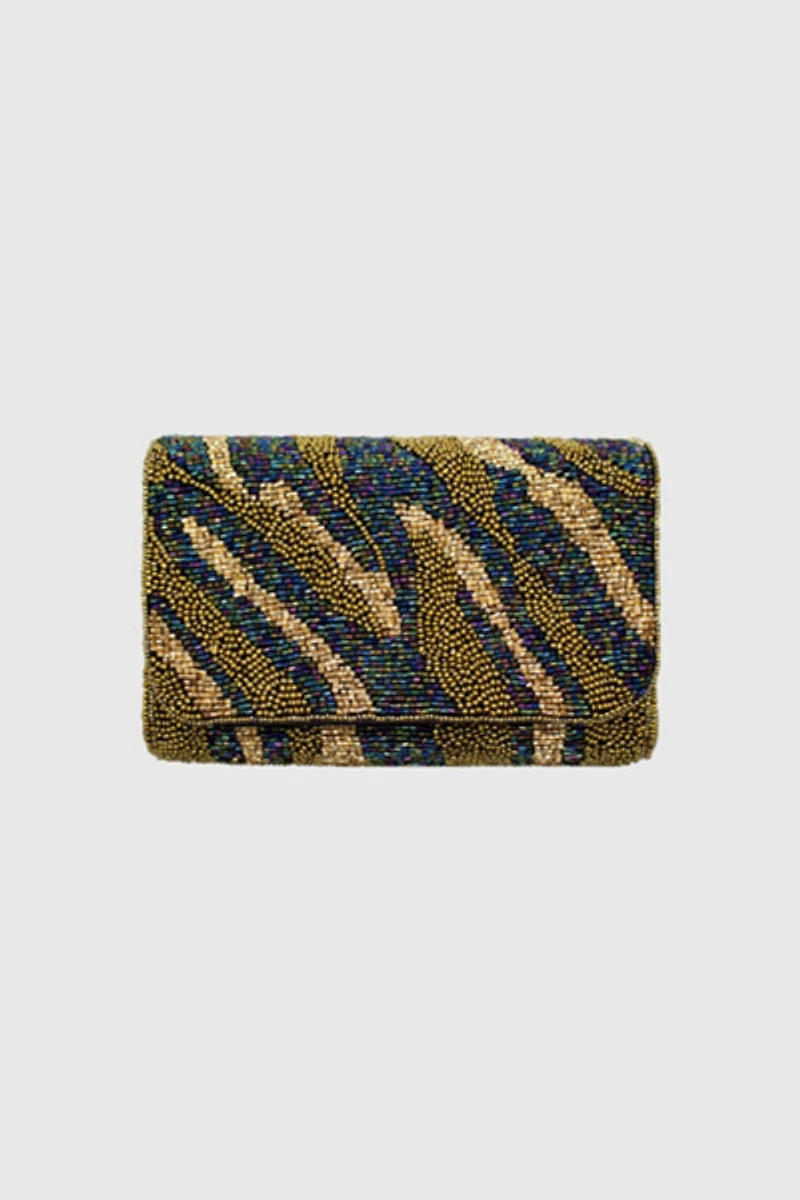 Beaded Mini Clutch Purse