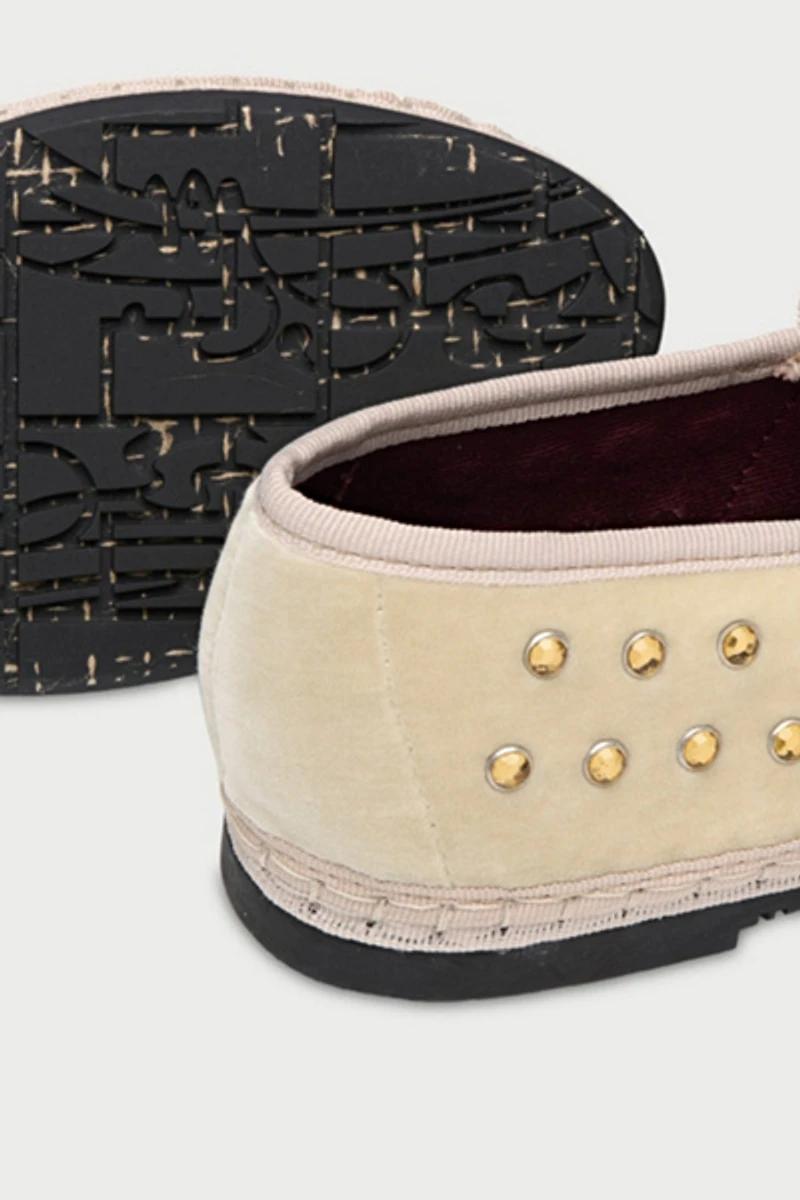 Flabelus Rhinestone Mae Mary Janes