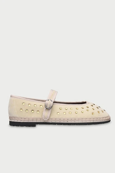 Flabelus Rhinestone Mae Mary Janes