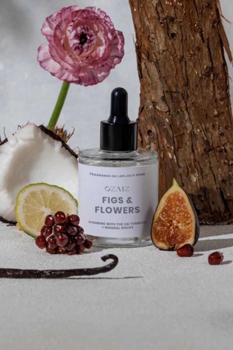 OZAIZ Zai Fig & Flowers Himalayan Rock Salt Diffuser