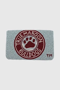 Mississippi State University Beaded Crossbody Bag