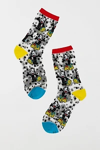 Sock Candy Felix the Cat Bag of Tricks Shimmer Sheer Sock
