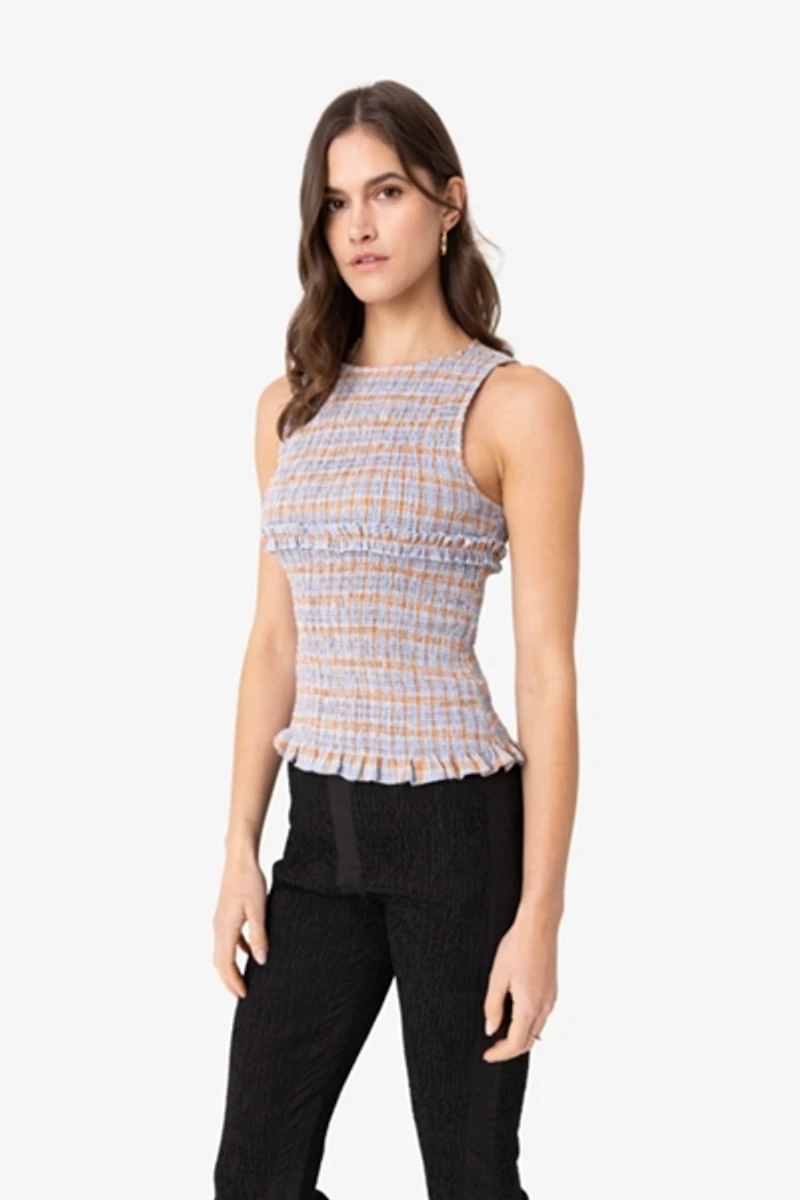 Amy Lynn Mona Smocked Top