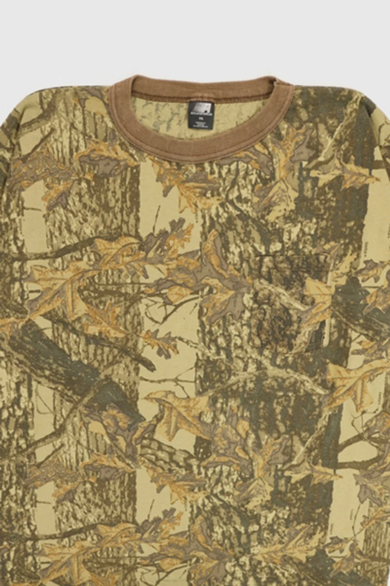 Vintage Tree Camo Long Sleeve Tee