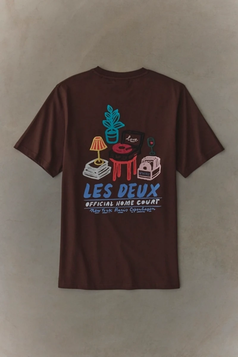 Les Deux Record Graphic Tee