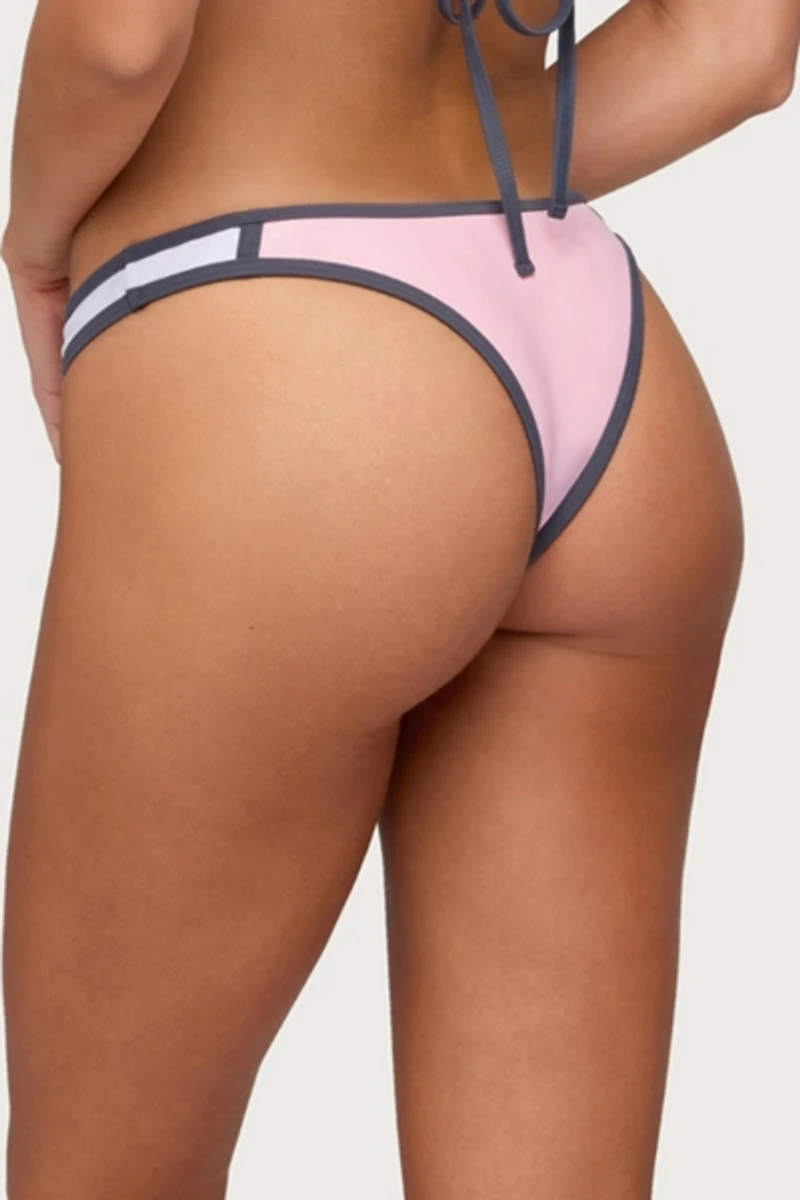 Edikted Adrie Contrast Bikini Bottom