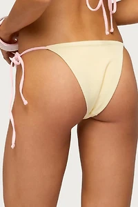Edikted Tarah Beaded String Bikini Bottom