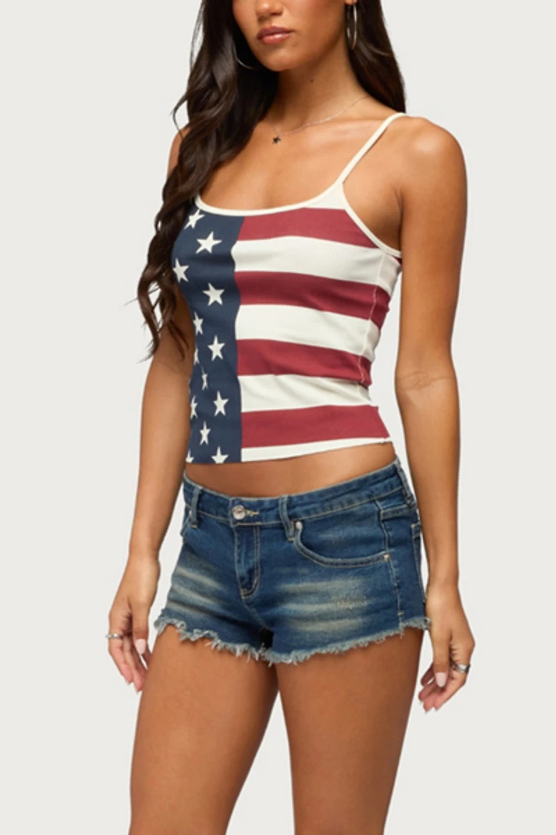 Edikted Usa Lover Tank Top