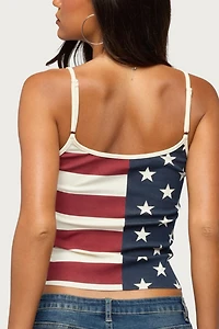 Edikted Usa Lover Tank Top