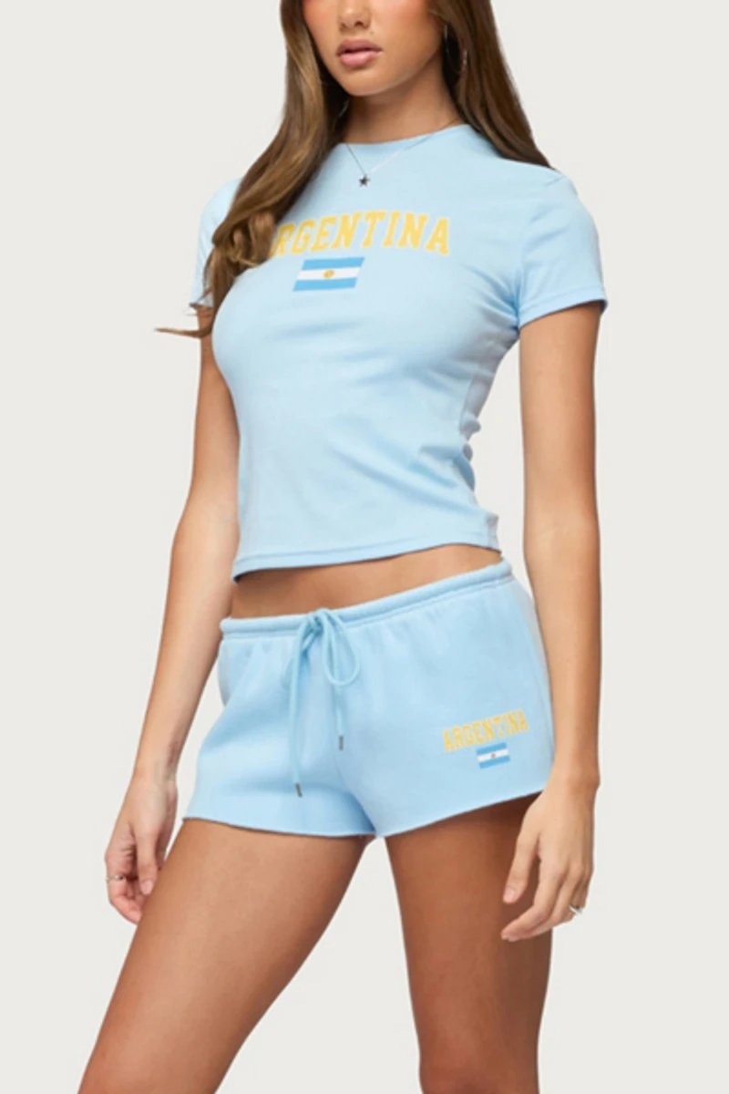 Edikted Argentina T Shirt