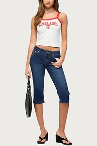 Edikted England Contrast Tank Top