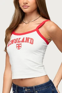 Edikted England Contrast Tank Top
