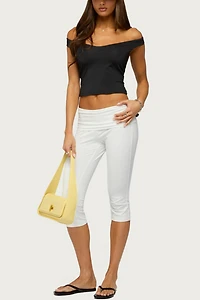 Edikted Xavier Off Shoulder Cutout Top