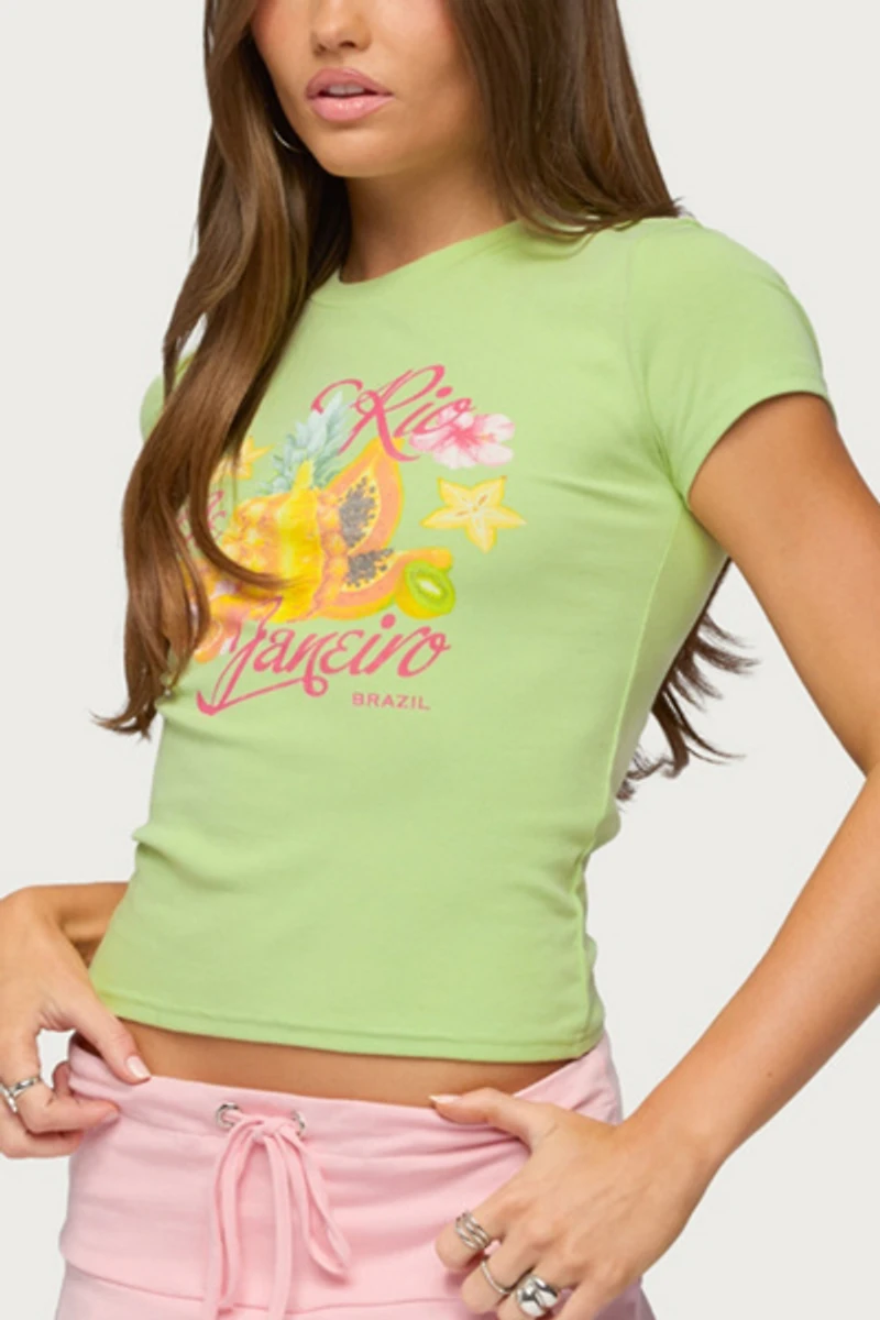 Edikted Rio De Janeiro T Shirt