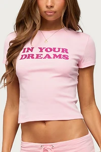 Edikted Your Dreams T Shirt