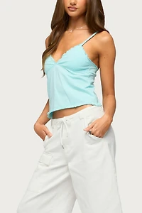 Edikted Glendon Babydoll Top