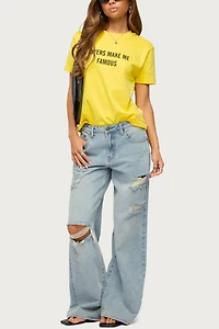 Edikted Haters Make Me Famous T Shirt